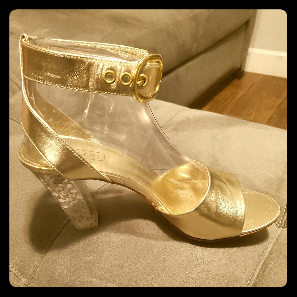 Coach Brandey Strap Heel Sandals